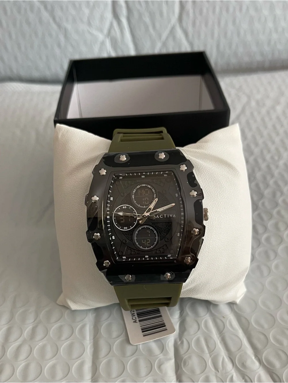 Activa X Invicta Digital Essentials Men's Watch - 42.8mm, Army Green new